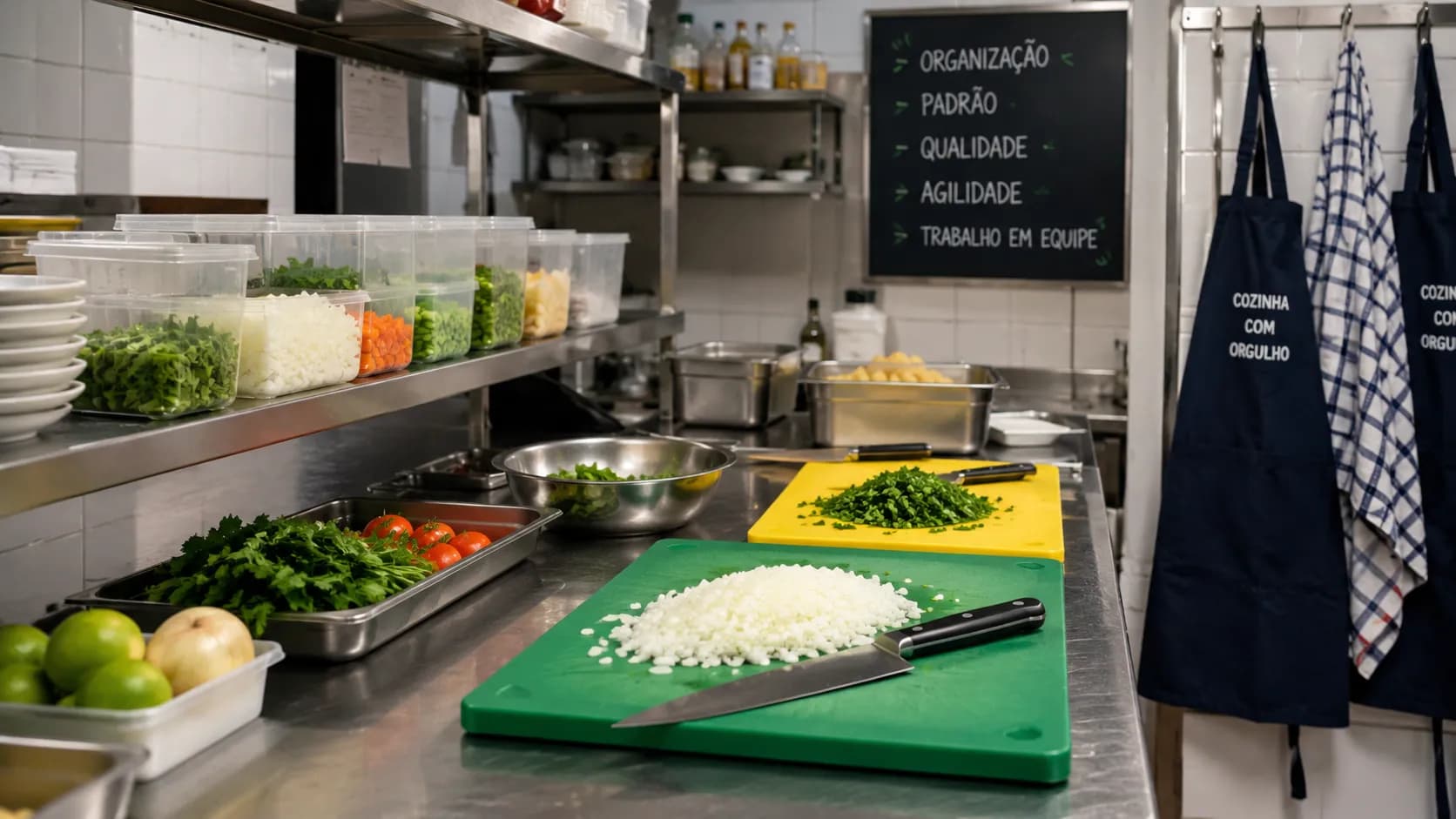 Quanto ganha um ajudante de cozinha em Portugal?